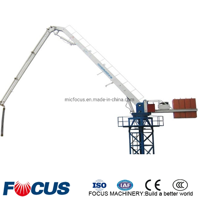 Hydraulic 24m/28m/29m/32m/33m Concrete Distributing Boom for Construction